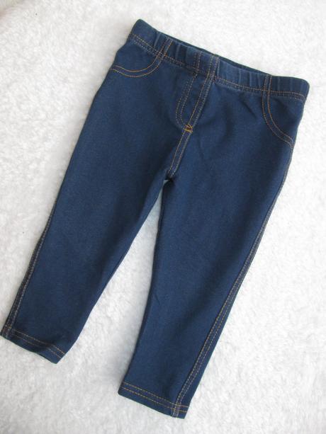 Pružné legínové kalhoty, vzhledem džín/unisex, young dimension,80