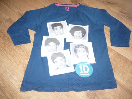 Tričko one direction, vel. 128/134, 128