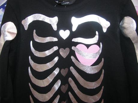 Karnevalový kostým-šaty kostlivka halloween, 