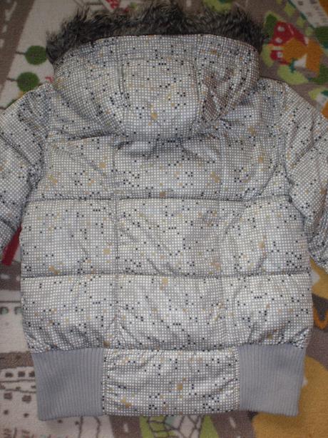 Bunda-bundička zímní krátká s kapucí vel. m-l-40., kenvelo,m
