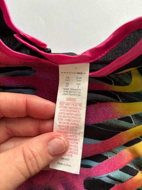 An8/ kostým kostlivec - v.3/4 roky,