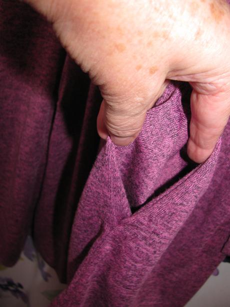 Těhotenské šaty z pleteniny grace, 46