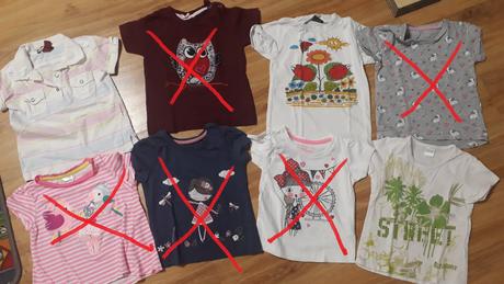 Trička, vel. 98, 98