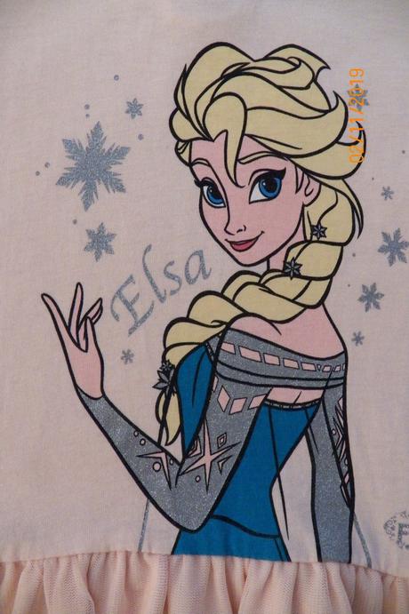 Lososové šaty s elsou, young dimension,86