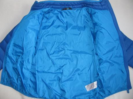 Přechodná prošívaná modrá bunda tchibo, tchibo,140