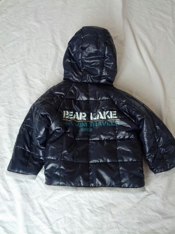 Zimní bundička s kapucí, topolino,80