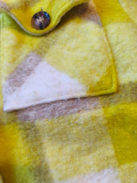 Žlutý kabátek, košilová bunda xs-m, s