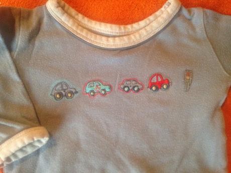 Klučičí halenka autíčka, semafor vel. 50 - 56, mothercare,50