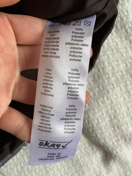 Klučičí zimní bunda vel. 92/1,5-2r, okay,92