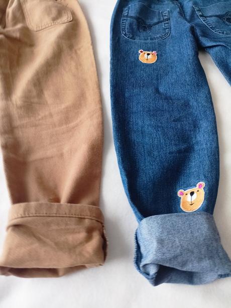 3x dětské džíny,122/128, 128