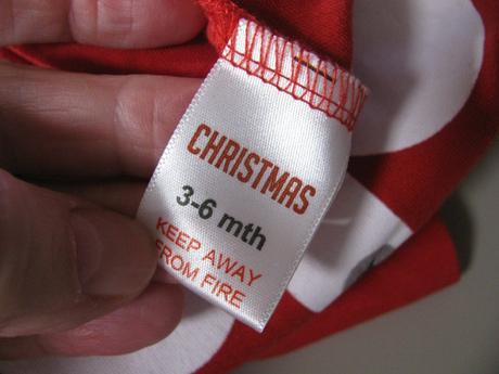 Bavlněné červené dupačky santa baby-vánoce, 68