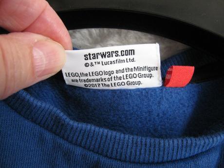 Chlapecká bavlněná mikina lego star wars, lego,152