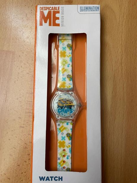 Nové dětské hodinky minoni,