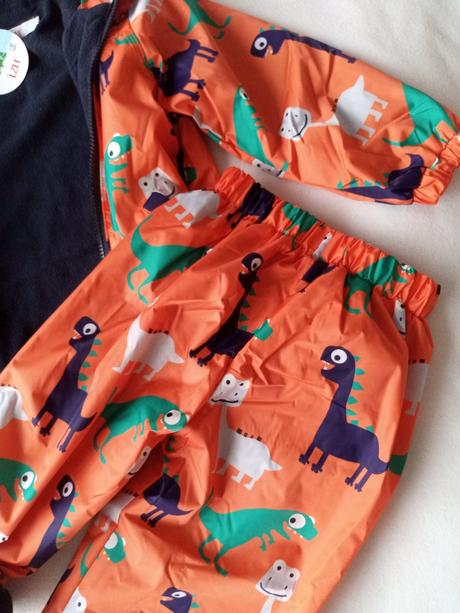 Nový nepromokavý dino set, 98/104, 98 / 104