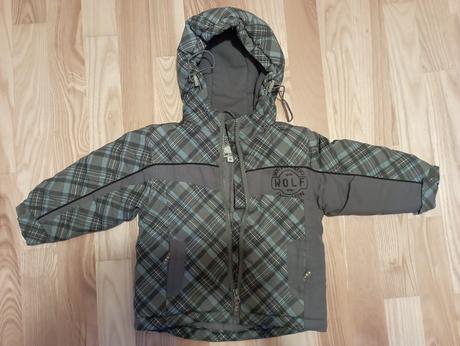 Dětská podzimní/zimní bunda vel.80, wolf,80