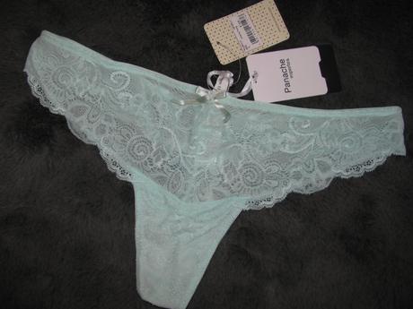 Dámské krajkové kalhotky, tanga panache, xs