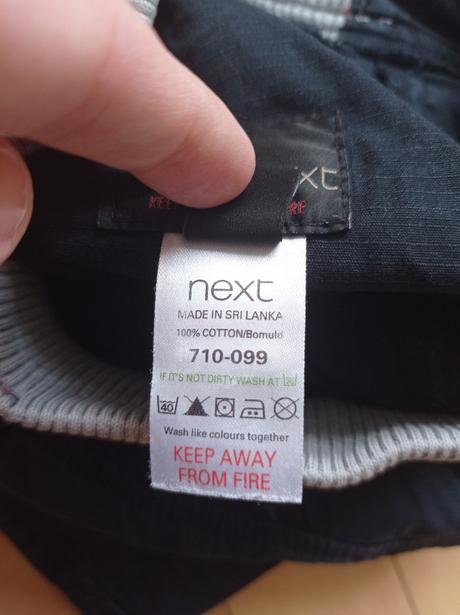 Slabé kalhoty 98/104, next,98