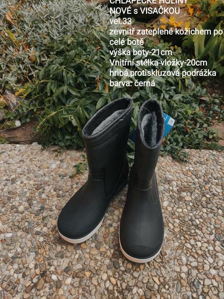 Chlapecké holiny-nové,zateplené,v.33, pepperts,33