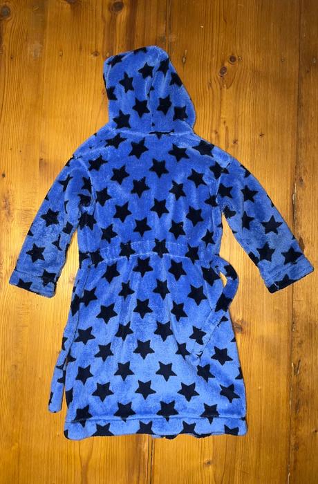 Měkký župan s hvězdami, marks & spencer,128
