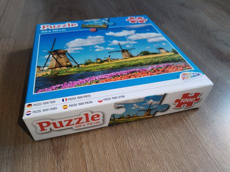 Nové puzzle jaro 1000 dílků, 