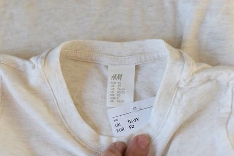 Tričko vel. 18 - 24 m, h&m,92