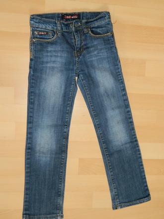Modré džíny - rifle vel. 128, 128