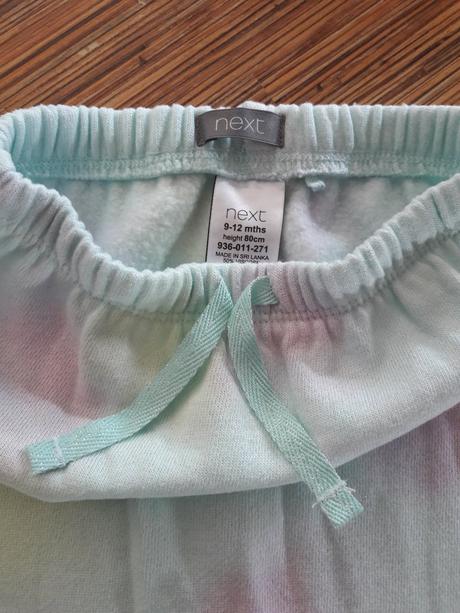 Tepláčky next 9-12m, next,80