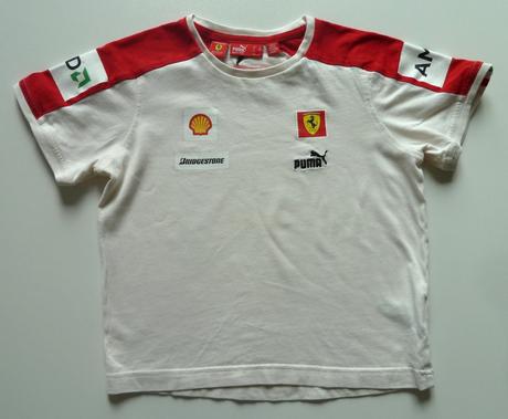 Zdobené frájovské triko s krátkým rukávem vel. 110, puma,110