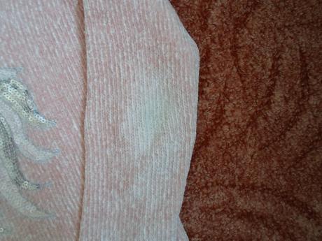 Růžový svetr svetřík, primark,152