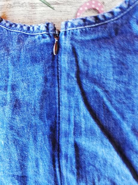 Overal dívčí letní, riflový, vel. 134., 134