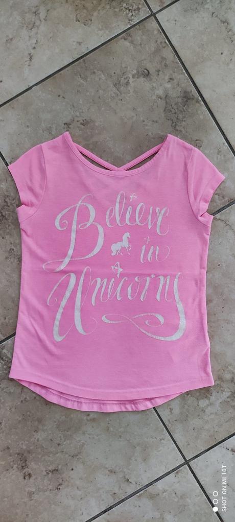 Růžové tričko, f&f,122