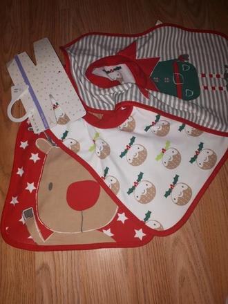 3x vánoční bryndaky, 