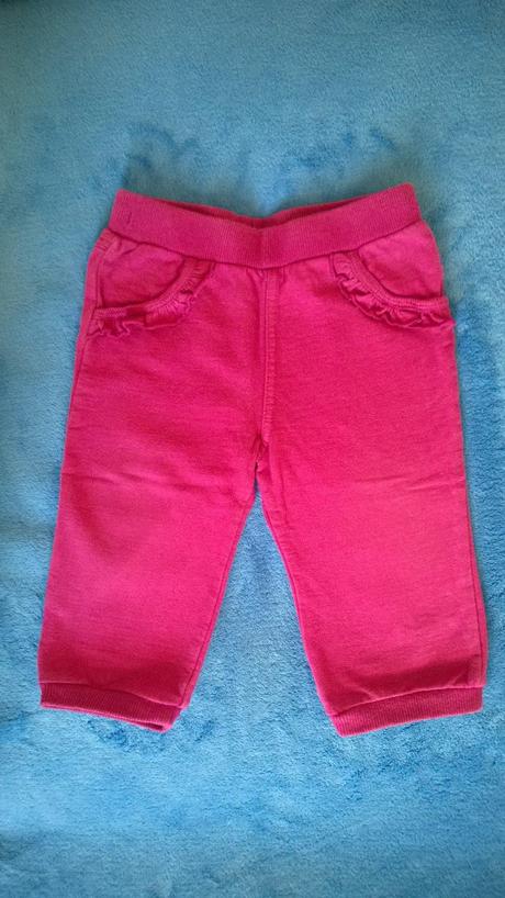 Teplejší fialové tepláky, faf, vel 80, f&f,80