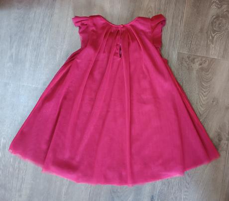 Letní červené šaty, zn. h&m, vel. 98, h&m,98