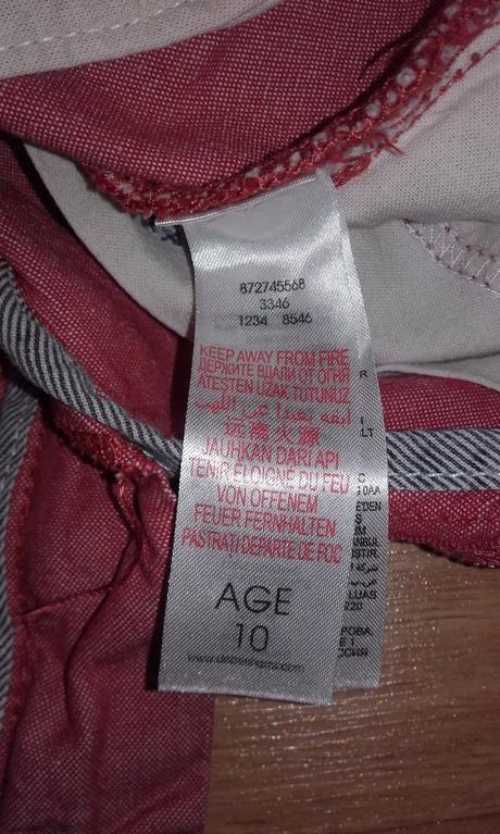 Červené kraťasy jasper j. conran, debenhams,140