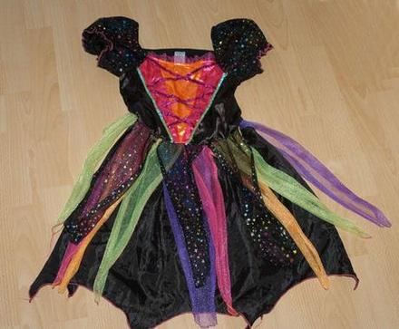 Karnevalové šaty čarodějnice 18-24 měsíců, 