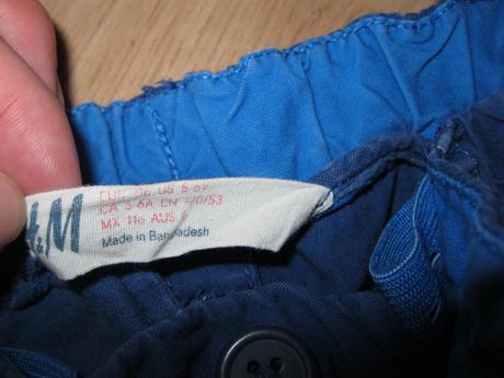 Kalhoty, h&m,116