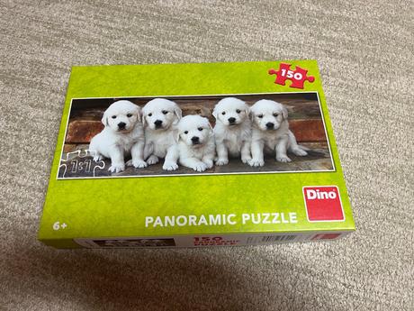 Puzzle dino panoramic 150 dílků pejsci,