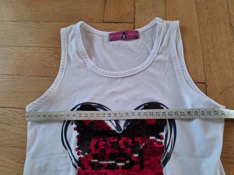 Tílko top měnící motýl vel. 128, 128