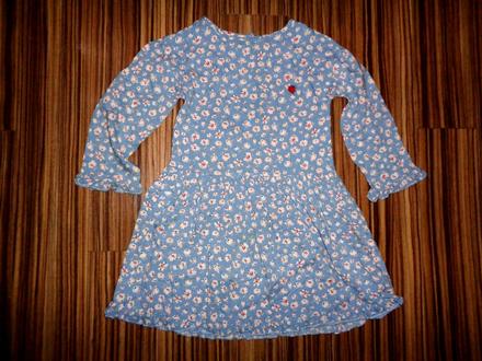 Krásné vzdušné šaty s květ a beruškou, kids club,110