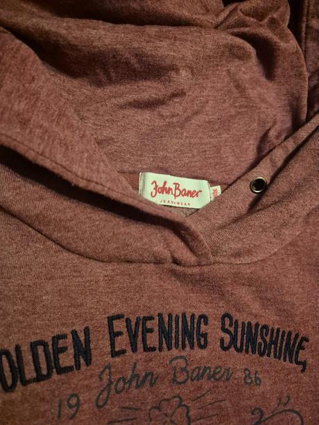 Mikina s kapucou john baner vel. 36/38, 36