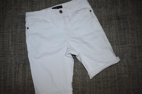 Bílé džínové kraťasy next, kol 2019, 128/134, next,128