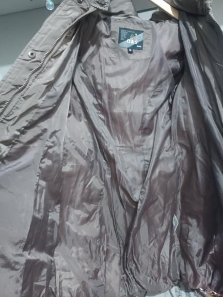 Teplá dlouhá zimní bunda kabát s/m, s