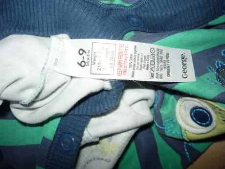 Bavlněný lehký overal brouček, george,74