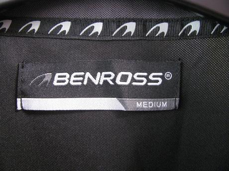 Šedočerné polo triko benross, m