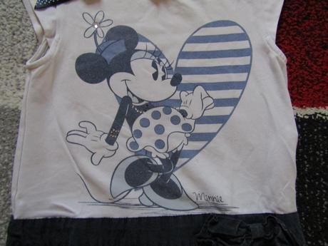 Šaty pro holku s minní zn.disney vel.122, disney,122