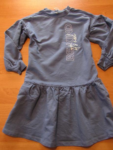 Dívčí mikinové šatičky vel 128-134, george,134