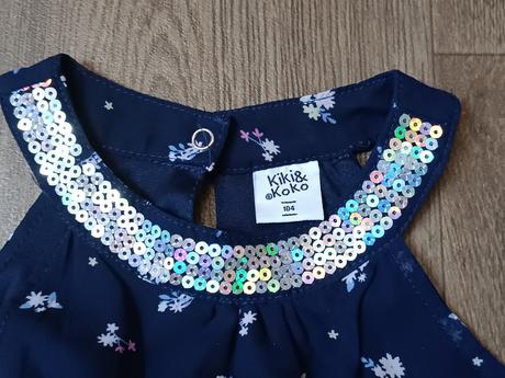 2x dívčí letní šaty kiki&koko, vel.104 (3-4 roky), kiki&koko,104