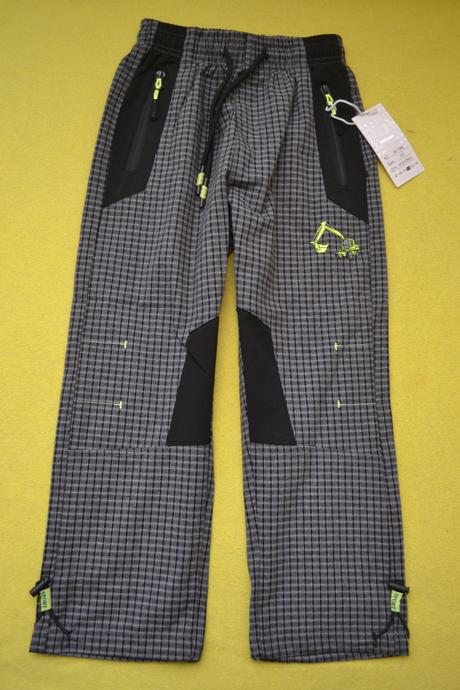 2x podzimní kalhoty,v.116, bavlna, grace,116