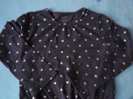 Puntíkované bavlněné šaty tchibo 134-140, tchibo,134